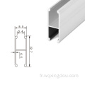 Construction Profil en aluminium Aluminium 1024 Clip en verre